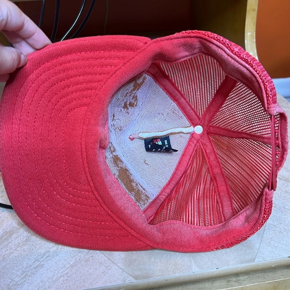 Vintage 80s Screen Stars Ellis Island Wild Life Nature Preserve Snapback Hat - Picture 7 of 9